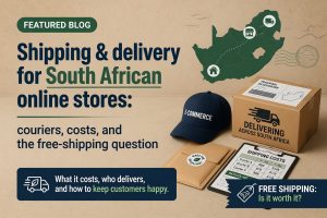 Shipping & delivery for South African online stores