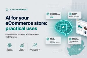 AI for your eCommerce store practical uses for South African retailers