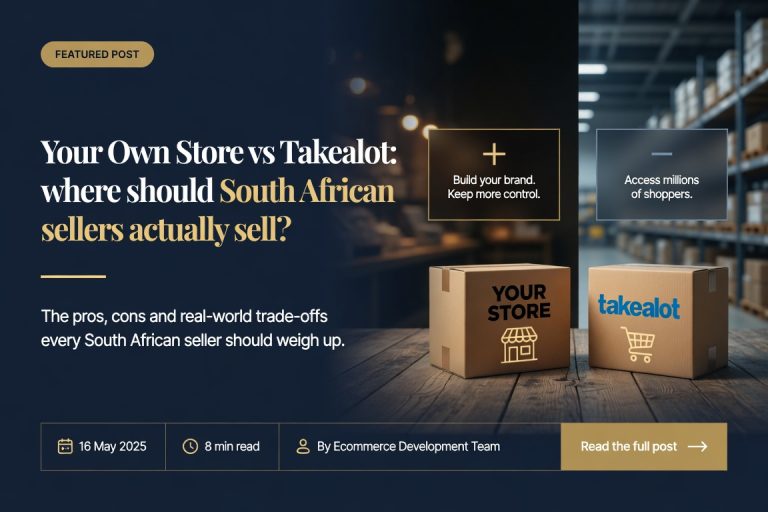 Online Store vs Takealot south africa