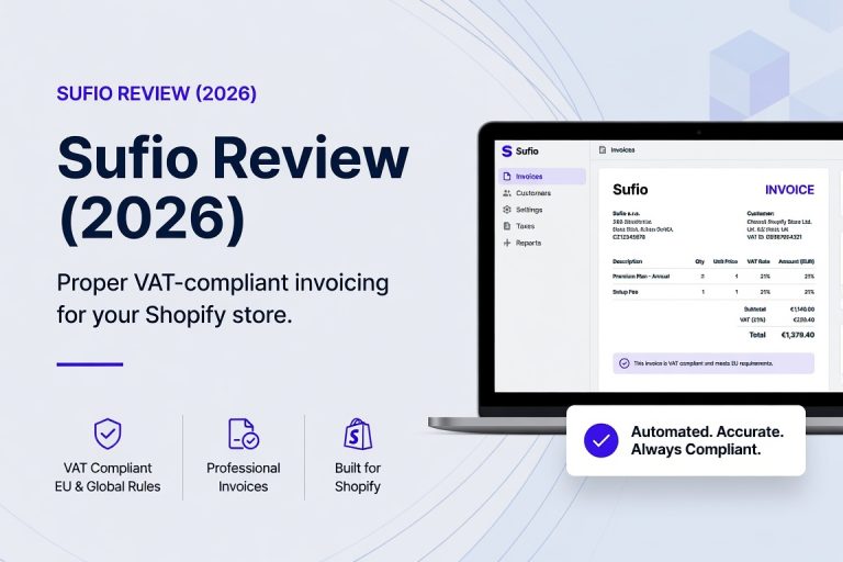 VAT compliant invoicing for your Shopify store