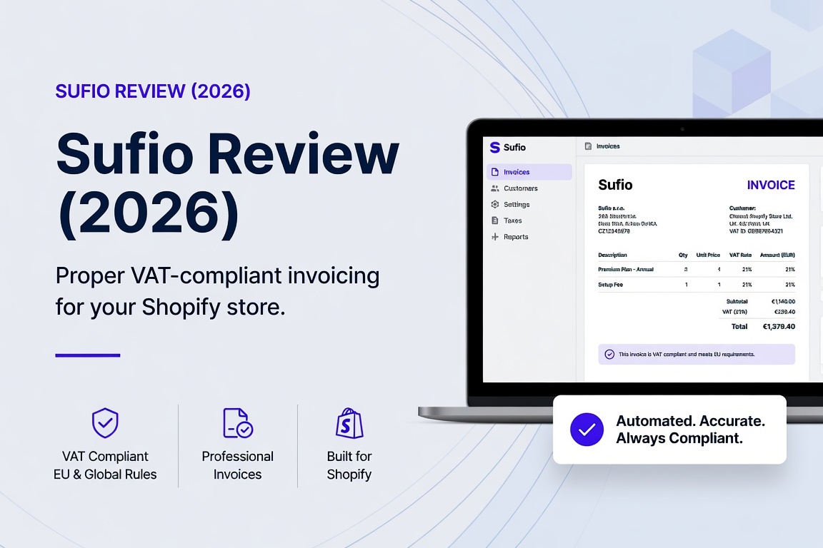 VAT compliant invoicing for your Shopify store
