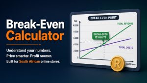 break-even calculator for SA stores ecommerce