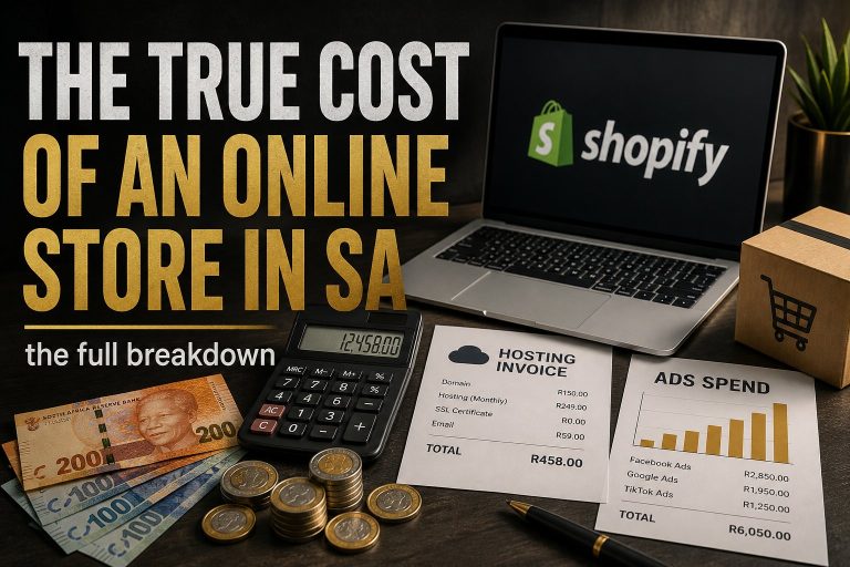 The true cost of running an online store in South Africa (the full breakdown)