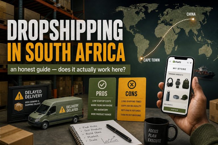 Dropshipping in South Africa: an honest guide (does it actually work here?)