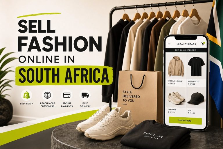 How to sell clothing and fashion online in South Africa