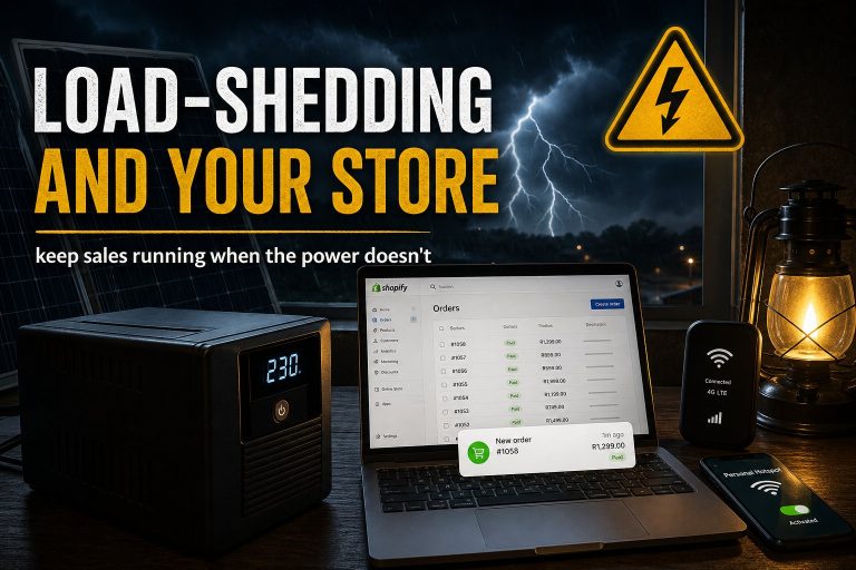 Load-shedding and your online store: keeping sales running when the power doesn't