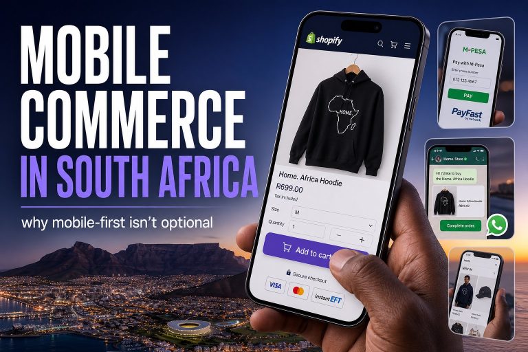 Mobile commerce in South Africa: why mobile-first isn't optional
