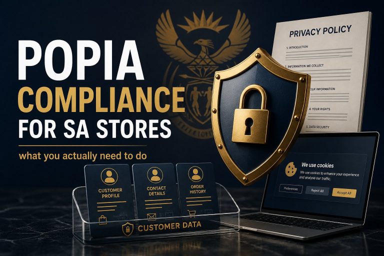 POPIA compliance for South African online stores: what you actually need to do