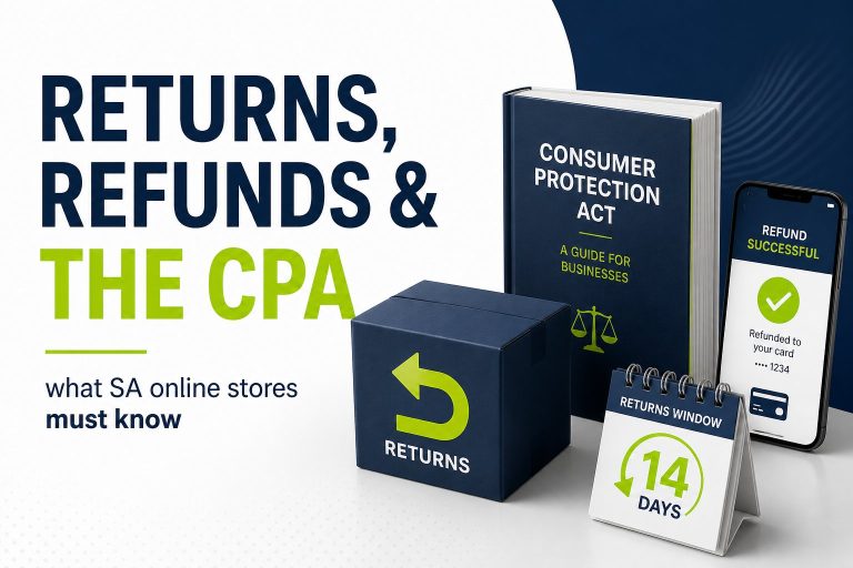 Returns, refunds & the Consumer Protection Act: what SA online stores must know
