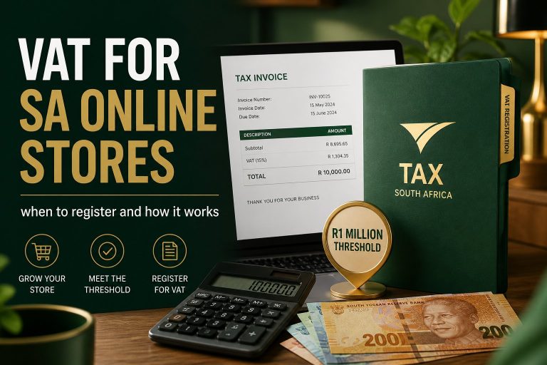 VAT for South African online stores: when to register and how it works
