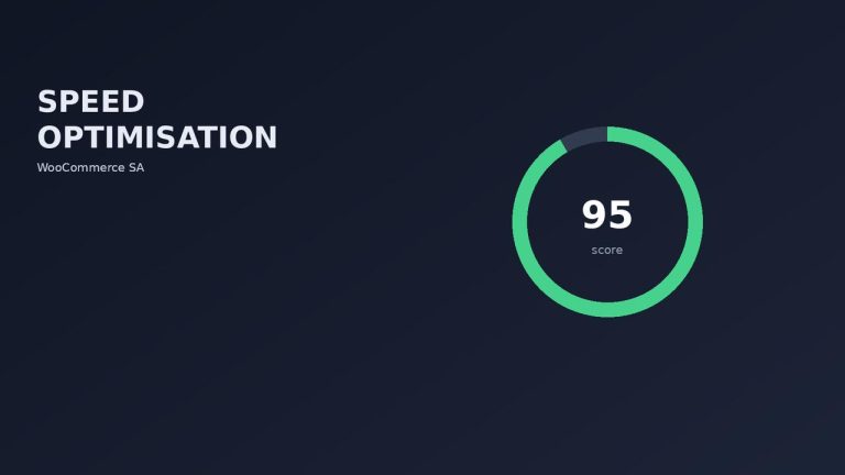 WooCommerce speed optimisation for South African stores