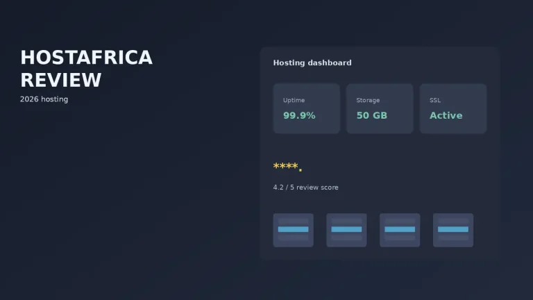 HOSTAFRICA review 2026: is it the right host for a South African online store?