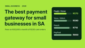 Best payment gateway for small businesses in South Africa